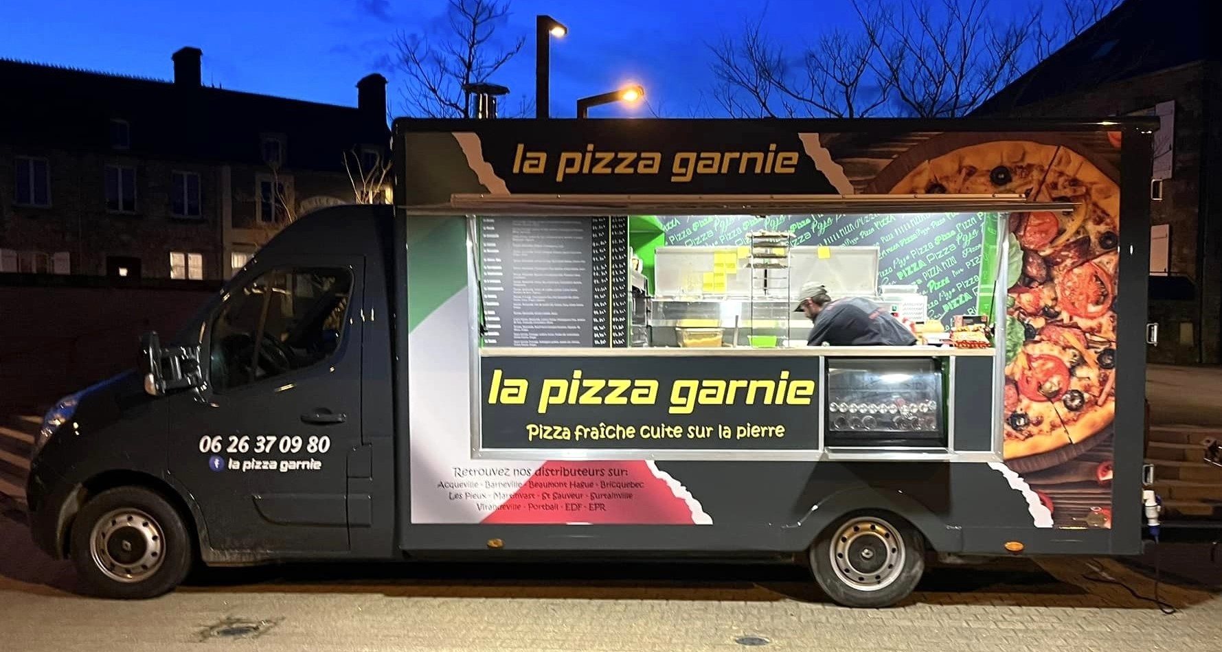 Camion Pizza Garnie